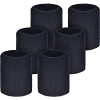 Los mejores  - Willbond 6 Piezas Muñequera Deportiva Pulsera para Fútbol- Baloncesto- Running Deportes Atléticos